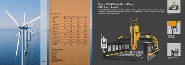 Gezer Köprü CNC Freze Tezgahı