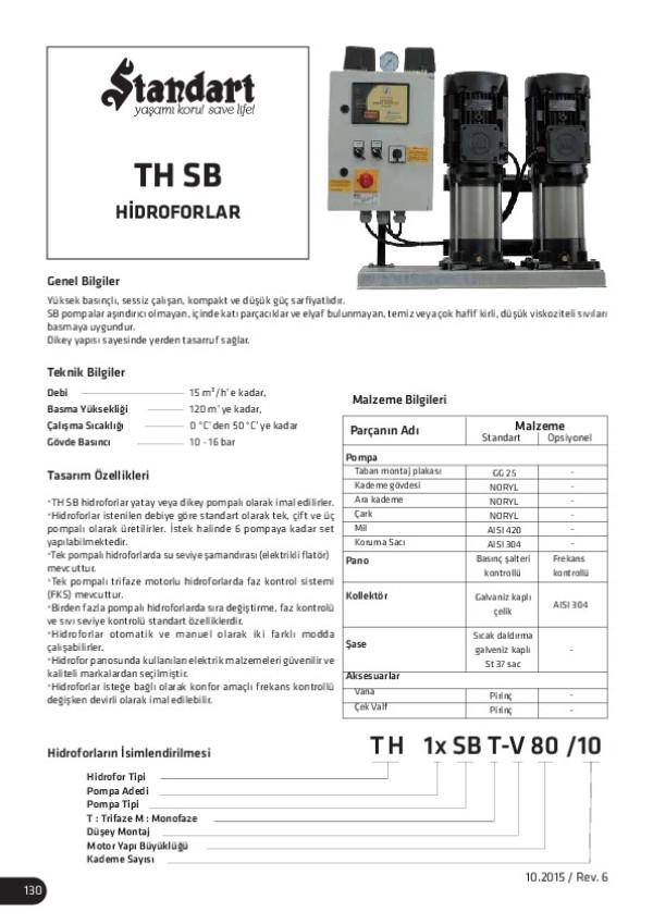 TH SB Hidroforlar