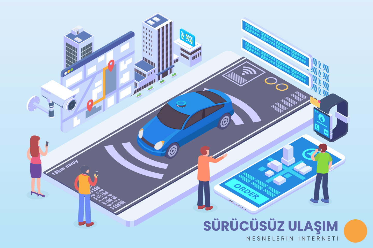 Sürücüsüz Ulaşım IoT